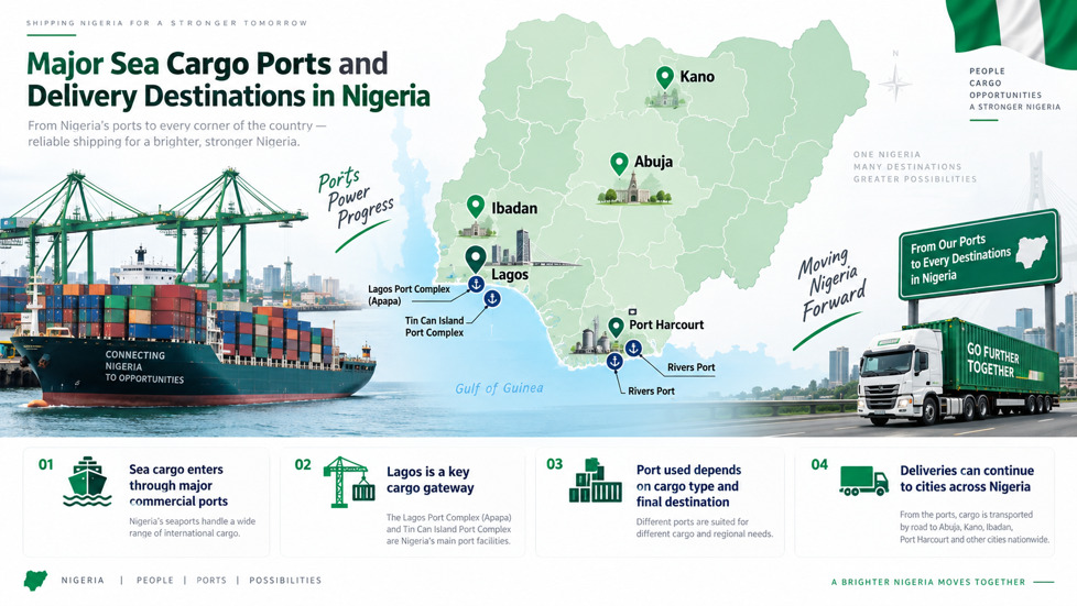 Sea Shipping to Nigeria from UK